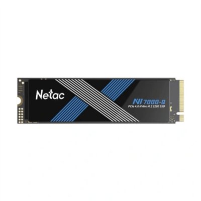 Накопитель SSD Netac NV7000-Q, 2Tb, M.2 2280, PCIe 4.0 x4, NVMe, R/W 7100/6200, с радиатором