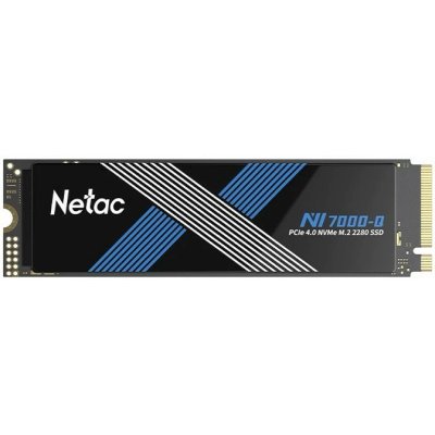 Накопитель SSD Netac NV7000-Q, 4Tb, M.2 2280, PCIe 4.0 x4, NVMe, R/W 7100/6200, с радиатором