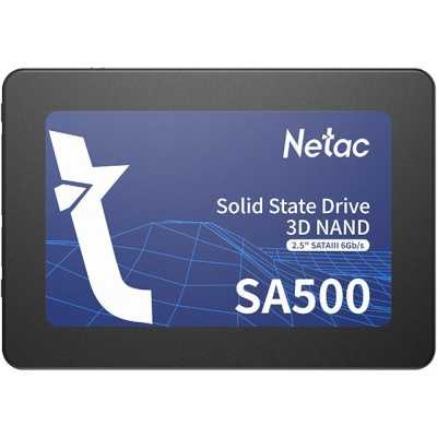 Накопитель SSD Netac SA500, 1Tb, SATA III, 2.5", R/W 530/475