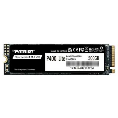 Накопитель SSD Patriot P400 Lite 500Gb (P400LP500GM28H)