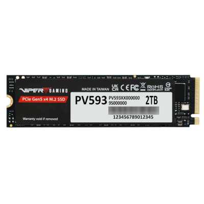 Накопитель SSD PATRIOT M.2 PCIE 2Tb 2280 NVMe PV593P2TbM28H