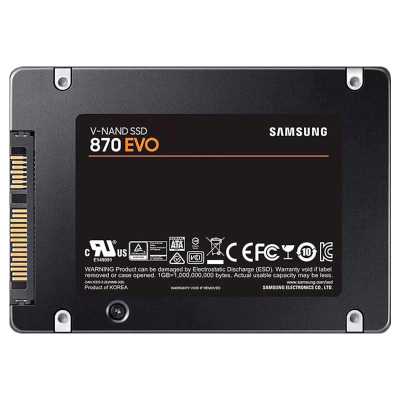 Накопитель SSD Samsung 870 EVO, 250Gb, SATA III, 2.5", R/W 560/530