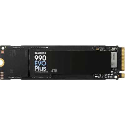 Накопитель SSD Samsung 990 EVO Plus, 4 ТБ, M.2 2280, PCIe 4.0 x4, NVMe 2.0, R/W 7250/6300