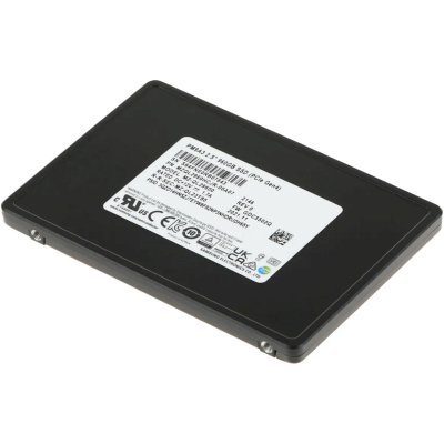 Накопитель SSD Samsung Enterprise PM9A3 черный MZQL2960HCJR-00A07 960Gb, PCIe 3.1 x4, 2.5", U.2, NVMe, R/W 3200/1100
