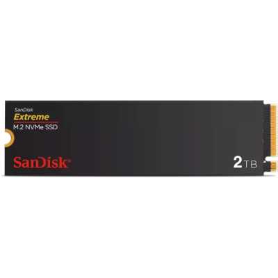 Накопитель SSD SanDisk Extreme M.2 2280 NVMe 2Tb, 51500MBs/4850MBs TBW 1200, SDSSDX3N-2T00-G26, 1 year