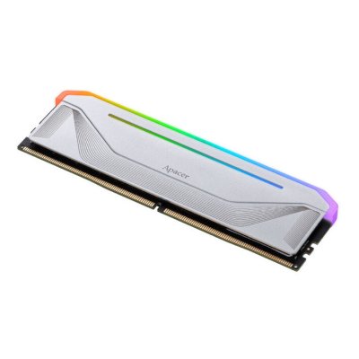 Оперативная память APACER DDR5 16GB 6000MHz DIMM NOX RGB White Gaming Memory CL38 1.35V 2048*8 Heat