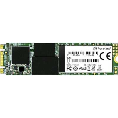 Твердотельный диск 4TB Transcend MTS830, M.2 2280, SATA, 3D TLC, with DRAM R/W - 560/520 MB/s