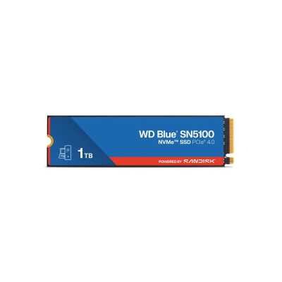 Накопитель SSD WD 1TB M.2 2280 NVMe PCIE 4.0 x4 7100/6700 BLUE SN5100