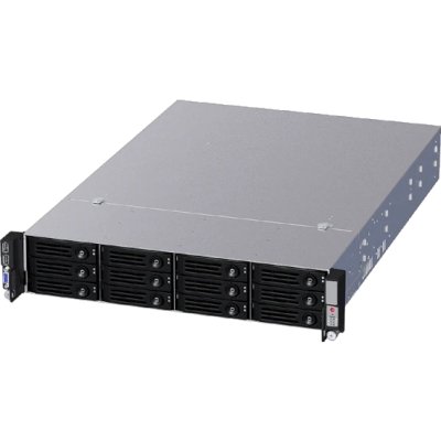 Серверный корпус Ablecom CS-R26-16P 2U chassis 12 swap trays & 12G BP, with 800WCRPS(1+1), 533мм depth with AC R53 Slide Rail
