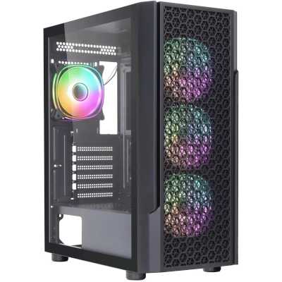 Корпус Accord ACC-3312 черный без БП ATX 2xUSB2.0 1xUSB3.0 audio bott PSU