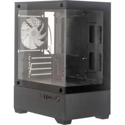Компьютерный корпус Accord ACC-ZCU2B черный без БП mATX 1x120мм 1xUSB3.0 1xUSB3.1 audio