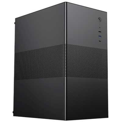 Компьютерный корпусй ACD Coffer 109B mATX, Type-C + USB 3.0 + USB ports + HD audio combo, Mesh, черный.