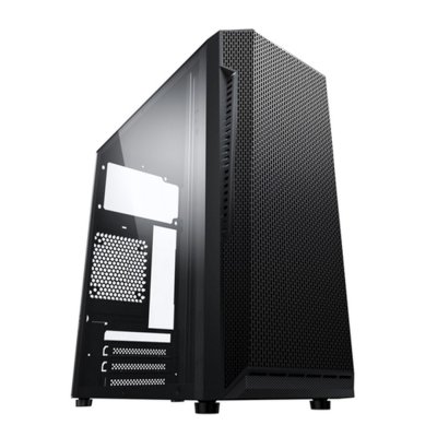 Компьютерный корпус ACD Coffre 104G mATX, Black, CPU 140мм, VGA 245мм, PSU 285мм, 2x3.5INT, 1x2.5INT, 2xUSB 2.0, 1xUSB 3.0, HD Audio, w/o FAN, w/o PSU, TG