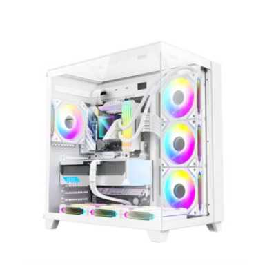 Корпус ALSEYE Vision Ultra W AS.07.0235 без БП боковая панель из закалённого стекла 2*USB 2.0 USB 3.2