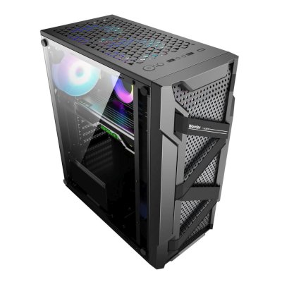 Компьютерный корпус ALSEYE Warrior-B Mini-ITX/Micro ATX/ATX, USB 2.0*2+HD Audio+USB 3.0*1, ";H.D.D.(3.5";)*2pcs+S.S.D(2.5";)*2pcs, 354*185*413мм";