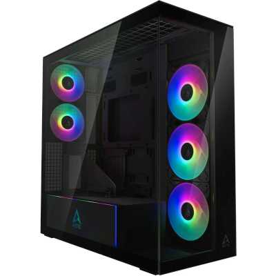 Компьютерный корпус Arctic Cooling ARCTIC Xtender VG (Mirror Black) арт. ACPCC00019A