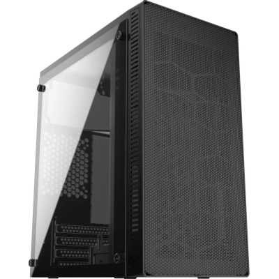 Компьютерный корпус Bloody BD-CC101 черный без БП mATX 1x80мм 1x92мм 2x120мм 2xUSB 2.0 1xUSB 3.0 audio