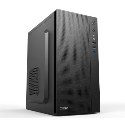 Корпус CBR MX12 черный без БП USB 3.0 2*USB 2.0 audio PCC-MATX-MX12-WPSU