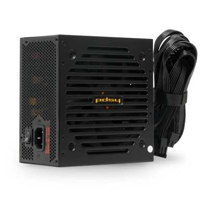Блок питания HSPD Power Supply 700W HSI-700BS-BK, 700Вт, 80+ Bronze, 120мм, модульный, черный