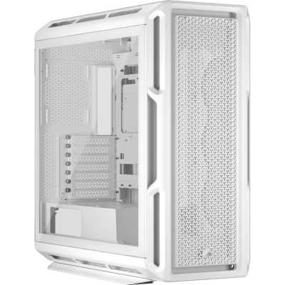 Компьютерный корпус без блока питания Case Corsair 5000T, Midi-Tower, TG, no fan, 4xUSB-A 3.2, 1xUSB 3.2 Type-C, E-ATX, ATX, mATX, mITX White