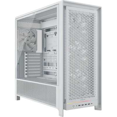 Корпус Corsair Frame 5000D RS White, Midi-Tower, белый, 4 x 1