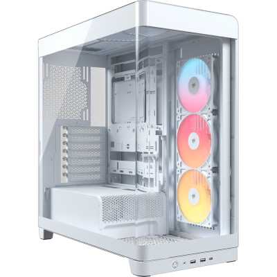Корпус Corsair 4500X RS-R ARGB White, Midi-Tower, белый, 3 x 120 мм