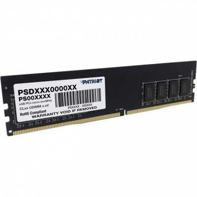 Оперативная память Patriot Signature, DDR4, 16GB (1x16 GB), 2400 MHz, CL17, DIMM