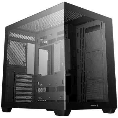 Корпус Deepcool CG530 черный без БП ATX 10x120mm 4x140mm 1xUSB2.0 2xUSB3.0 audio bott PSU
