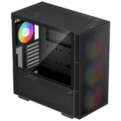 Корпус Deepcool CH560 черный без БП ATX 8x120mm 3x140mm 1xUSB3.0 audio bott PSU