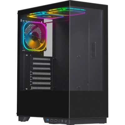 Компьютерный корпус Defender HyperHub черный,ATX,3fans,switchM/BSync