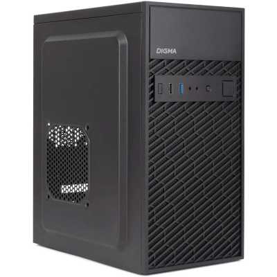 Компьютерный корпус Digma DCC-MN303 черный без БП mATX 1x80мм 2x120мм 1xUSB 2.0 1xUSB 3.0 audio