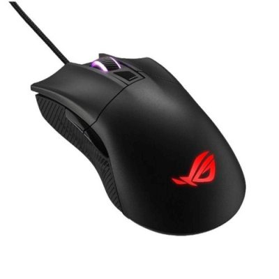 Мышь проводная ASUS ROG Gladius II Core черный, 6200 dpi, USB, кнопки - 6