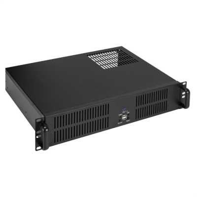 Серверный корпус ExeGate Pro 2U350-33, RM 19", высота 2U, глубина 350, БП 1000ADS, 2хUSB+1х USB3.0