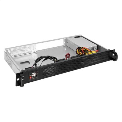 Серверный корпус ExeGate Pro 1U250-11 (RM 19", высота 1U, глубина 250, БП 1U-F450AS, 2*USB)