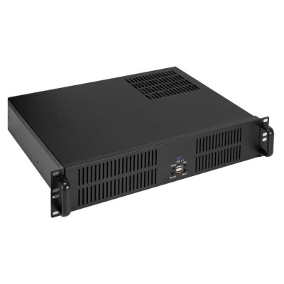 Серверный корпус ExeGate Pro 2U350-33 (RM 19", высота 2U, глубина 350, БП 1200PAS, 2хUSB+1х USB3.0)