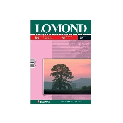 Фотобумага LOMOND Односторонняя Глянцевая, 150г/м2, A4 (21X29,7см) 50л. для струйной печати