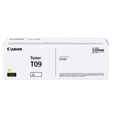 Тонер Canon T09 YL 3017C006 желтый туба для копира i-SENSYS X C1127iF, C1127i, C1127P