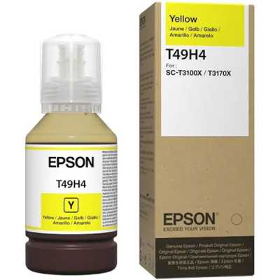 Чернила Epson T49H4 Yellow (140 мл)