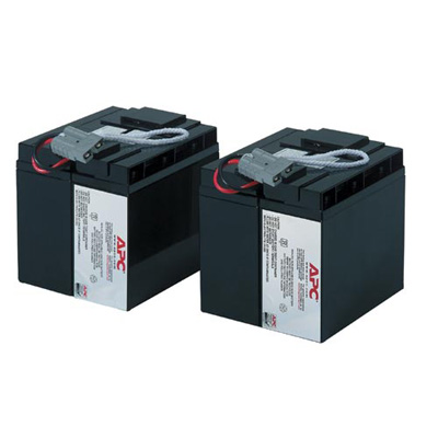 Батарея для ИБП APC RBC55 APC Replacement Battery Cartridge (2 шт. в уп-ке)