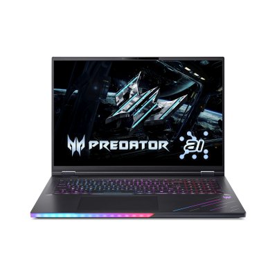 Ноутбук Acer Predator Helios 18 AI/18"/miniLED/Intel Core Ultra 9 275HX/32Gb/1Tb/SSD/NVIDIA GeForce RTX 5080 16Gb/Без ОС/черный/3.5kg