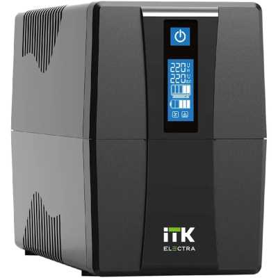 Источник бесперебойного питания Line-interactive 800ВА/480Вт, фаза 1/1, LCD дисплей, с АКБ 1х9AH, USB, Schuko