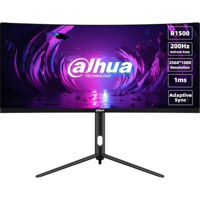 Монитор Dahua 30" DHI-LM30-E330CA черный VA LED 21:9 HDMI матовая HAS Piv 3000:1 250cd 178гр/178гр 2