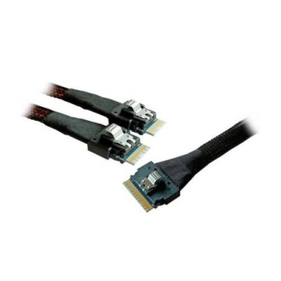 Кабель Slimline x8 (STR) to 2x Slimline x4 (STR),FFC,64/64CM,10