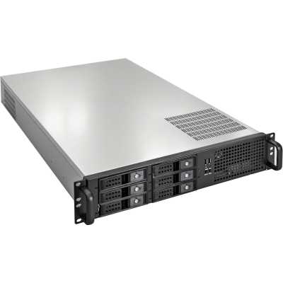 Серверный корпус ExeGate Pro 2U660-HS06 (RM 19", высота 2U, глубина 660, БП 1100ADS, 6xHotSwap, USB)