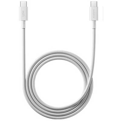 Кабель Xiaomi BHR087KGL USB Type-C (m)-USB Type-C (m) 1м белый