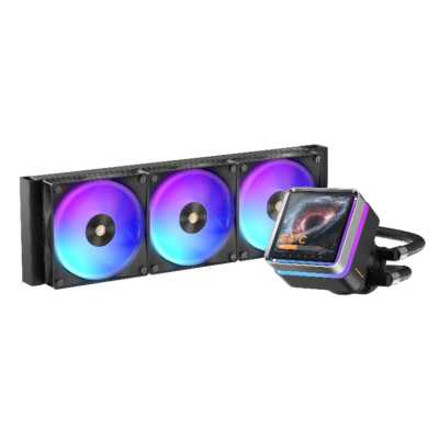 Система жидкостного охлаждения Water Cooling System Ocypus Sigma L36 EX BK ARGB (310W, 360mm, LED, Black, ARGB/ Fans: 3x120mm, 36dBA, 88CFM, 2400RPM/ Pump height 99mm, 27dBA, 3100RPM, Rad thickness 27mm/ S: 1851, 1700, 1200, 115X, AM5, AM4)