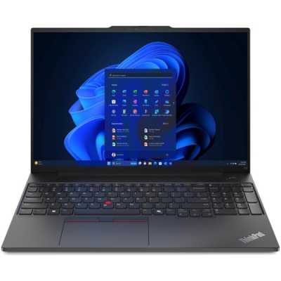 Ноутбук Lenovo ThinkPad E16 G2 Ryzen 7 7735U 32Gb SSD512Gb AMD Radeon 680M 16" IPS WUXGA (1920x1200) без ОС black WiFi BT Cam (21M6S1F000_32G)