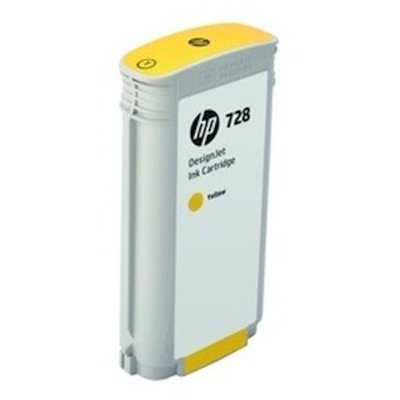 Картридж струйный HP 728 F9J65A желтый (130мл) для HP DJ T730/T830