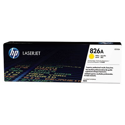 Картридж лазерный HP 826A CF312A желтый для HP CLJ Ent M855