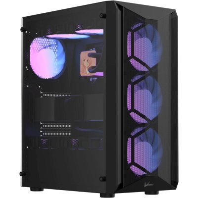 Корпус Formula Air Power G1 Plus черный без БП ATX 6x120mm 3x140mm 1xUSB2.0 1xUSB3.0 1xUSB3.1 audio bott PSU